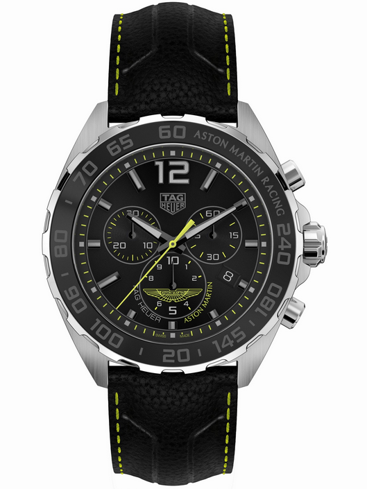 AAA Replica Tag Heuer Formula 1 Chronograph Quartz Aston Martin Watch CAZ101P.FC8245